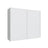 Studio White double door wall cabinet, 42" W x 36" H x 12" D, ViaWood Cabinets item W4236