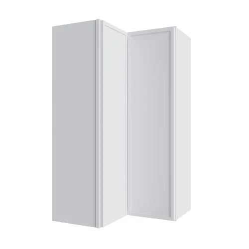 Studio White easy reach wall cabinet, 24" W x 42" H x 12" D, ViaWood Cabinets item WER2442