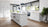 Bright white kitchen example from ViaWood Cabinets
