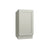 Shaker Sage single door full height base cabinet, 12" W x 34.5" H x 24" D, ViaWood Cabinets item B12-FH