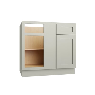 Shaker Sage blind base cabinet, 48" W x 34.5" H x 24" D, ViaWood Cabinets item BB48