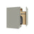 Shaker Sage trash can base cabinet with one 50-quart can, 18" W x 34.5" H x 24" D, ViaWood Cabinets item TRB-1