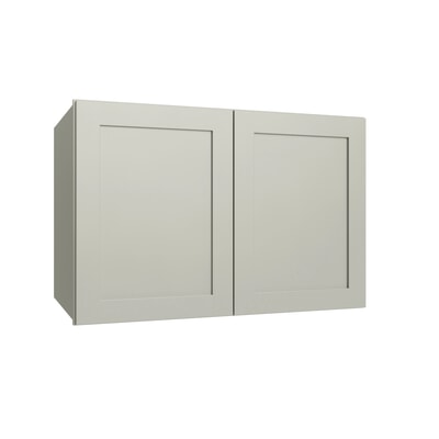 Shaker Sage deep wall refrigerator cabinet, 36" W x 12" H x 24" D, ViaWood Cabinets item W361224