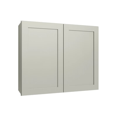 Shaker Sage double door wall cabinet, 36" W x 36" H x 12" D, ViaWood Cabinets item W3636