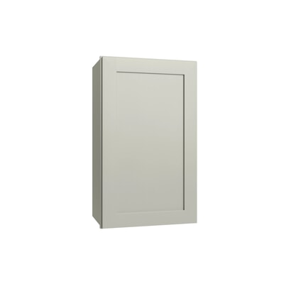 Shaker Sage single door wall cabinet, 9" W x 36" H x 12" D, ViaWood Cabinets item W936