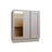 Shaker Dune blind base cabinet, 30" W x 34.5" H x 24" D, ViaWood Cabinets item BB36