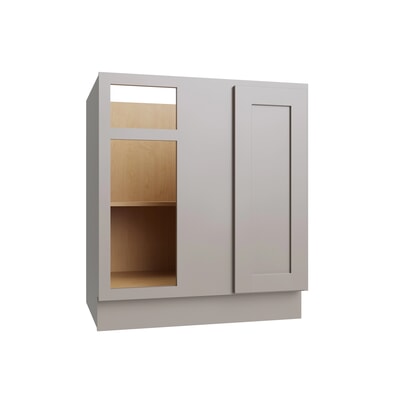 Shaker Dune blind base cabinet, 30" W x 34.5" H x 24" D, ViaWood Cabinets item BB36