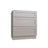 Shaker Dune three drawer base cabinet, 21" W x 34.5" H x 24" D, ViaWood Cabinets item DB21-3
