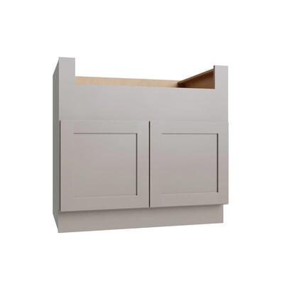 Shaker Dune farm sink base cabinet, 36" W x 34.5" H x 24" D, ViaWood Cabinets item FSB36
