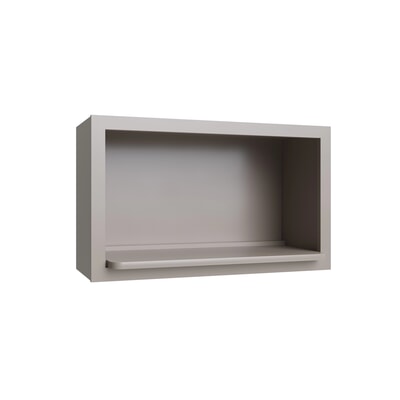 Shaker Dune microwave wall cabinet, 30" W x 18" H x 12" D, ViaWood Cabinets item MWC3018
