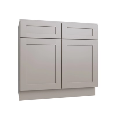 Shaker Dune sink base cabinet, 30" W x 34.5" H x 24" D, ViaWood Cabinets item SB30