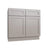 Shaker Dune sink base cabinet, 36" W x 34.5" H x 24" D, ViaWood Cabinets item SB36