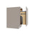 Shaker Dune trash can base cabinet with two 35-quart cans, 18" W x 34.5" H x 24" D, ViaWood Cabinets item TRB-2