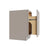 Shaker Dune full height trash can base cabinet, 18" W x 34.5" H x 24" D, ViaWood Cabinets item TRB18FH