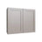 Shaker Dune double door wall cabinet, 24" W x 42" H x 12" D, ViaWood Cabinets item W2442-2