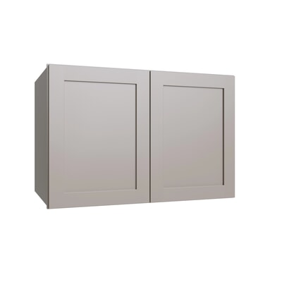 Shaker Dune deep wall refrigerator cabinet, 36" W x 18" H x 24" D, ViaWood Cabinets item W361824