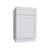 Shaker White single door standard base cabinet, 21" W x 34.5" H x 24" D, ViaWood Cabinets item B21