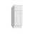 Slab White ada reduced height single door base cabinet, 21" W x 32.5" H x 24" D, ViaWood Cabinets item B21-RH