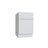 Slab White desk drawer base cabinet, 18" W x 29.5" H x 24" D, ViaWood Cabinets item DDB18