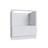 Slab White microwave base cabinet, 24" W x 34.5" H x 24" D, ViaWood Cabinets item MBC24