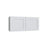 Shaker White double door wall cabinet, 36" W x 18" H x 12" D, ViaWood Cabinets item W3618