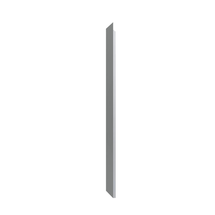 Metro Slate bookcase end, 1.5" W x 96" H x 15" D, ViaWood Cabinets item BCE1596