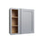 Metro Slate blind wall cabinet, 36" W x 30" H x 12" D, ViaWood Cabinets item BW3630