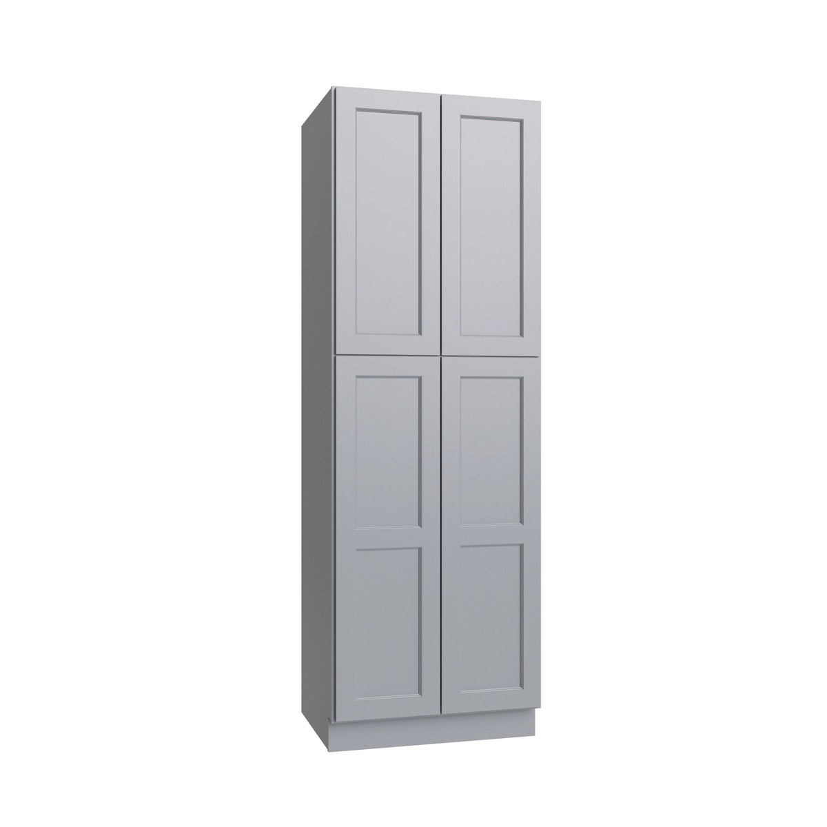 Metro Slate pantry cabinet, 30" W x 96" H x 24" D, ViaWood Cabinets item P3096