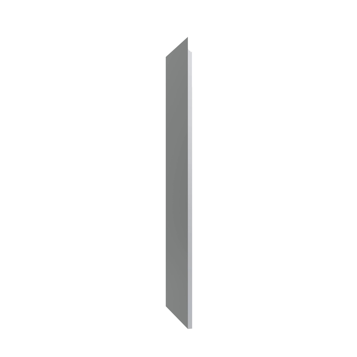 Metro Slate tall end panel, 1.5" W x 96" H x 30" D, ViaWood Cabinets item TEP3096