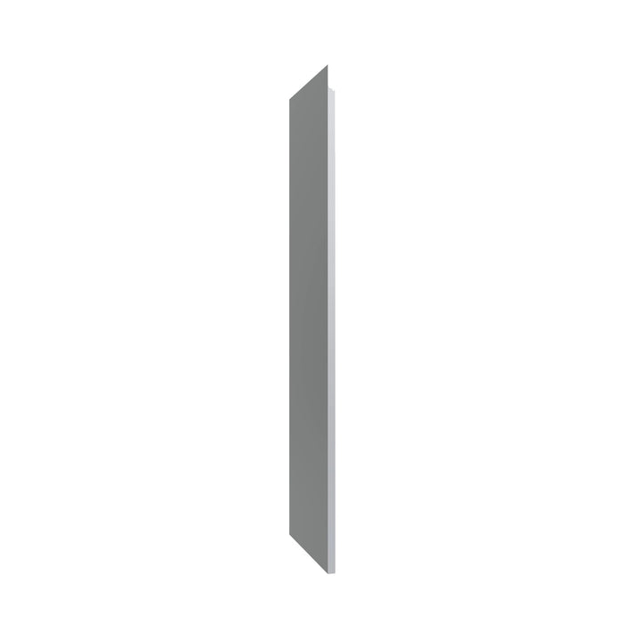 Metro Slate tall end panel, 1.5" W x 96" H x 30" D, ViaWood Cabinets item TEP3096