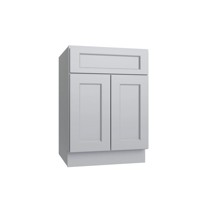 Metro Slate double door vanity, 24" W x 34.5" H x 21" D, ViaWood Cabinets item V24-2