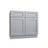Metro Slate double door vanity, 36" W x 34.5" H x 21" D, ViaWood Cabinets item V36