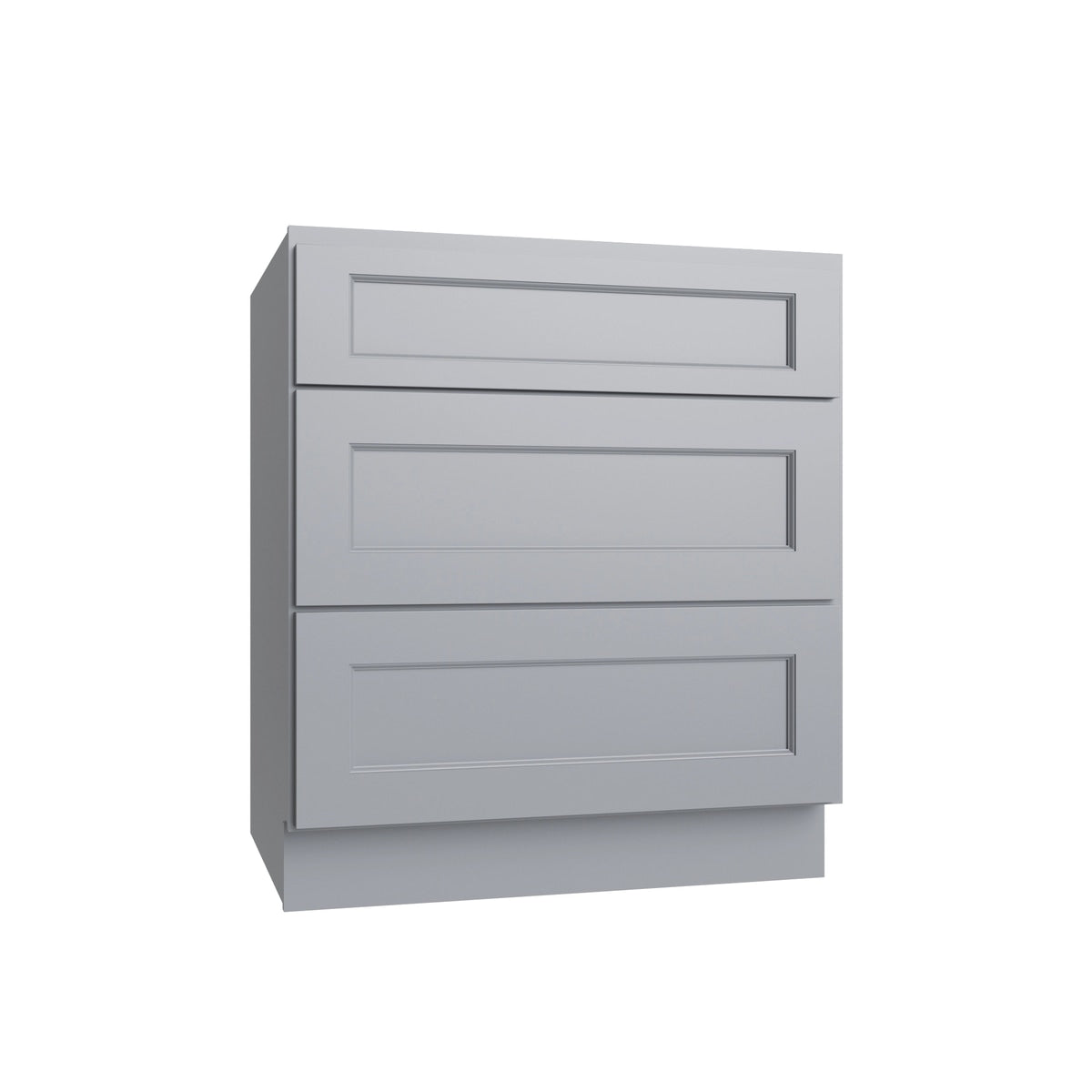 Metro Slate vanity drawer base, 12" W x 34.5" H x 21" D, ViaWood Cabinets item VDB12