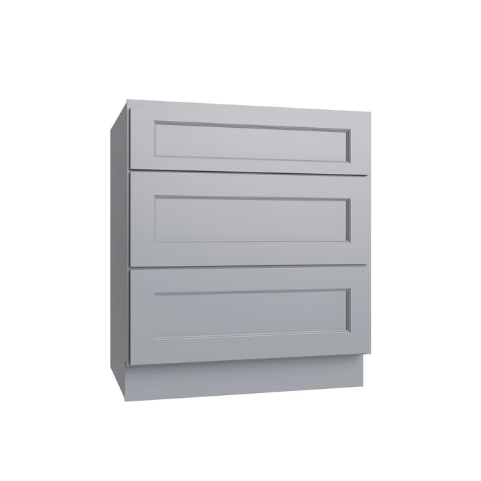 Metro Slate vanity drawer base, 15" W x 34.5" H x 21" D, ViaWood Cabinets item VDB15