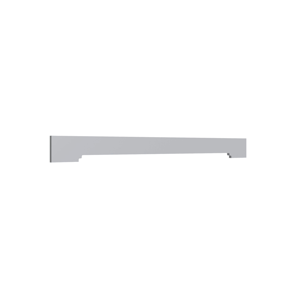 Metro Slate 37-inch furniture valance, 37" W x 4.5" H x 0.75" D, ViaWood Cabinets item VFURN37