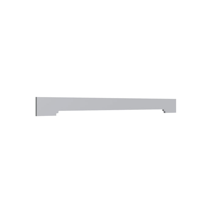 Metro Slate 37-inch furniture valance, 37" W x 4.5" H x 0.75" D, ViaWood Cabinets item VFURN37