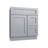 Metro Slate vanity sink base - right configuration, 30" W x 34.5" H x 21" D, ViaWood Cabinets item VSBDR30