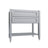Metro Slate open shelf vanity sink base, 36" W x 34.5" H x 21" D, ViaWood Cabinets item VSBOS36