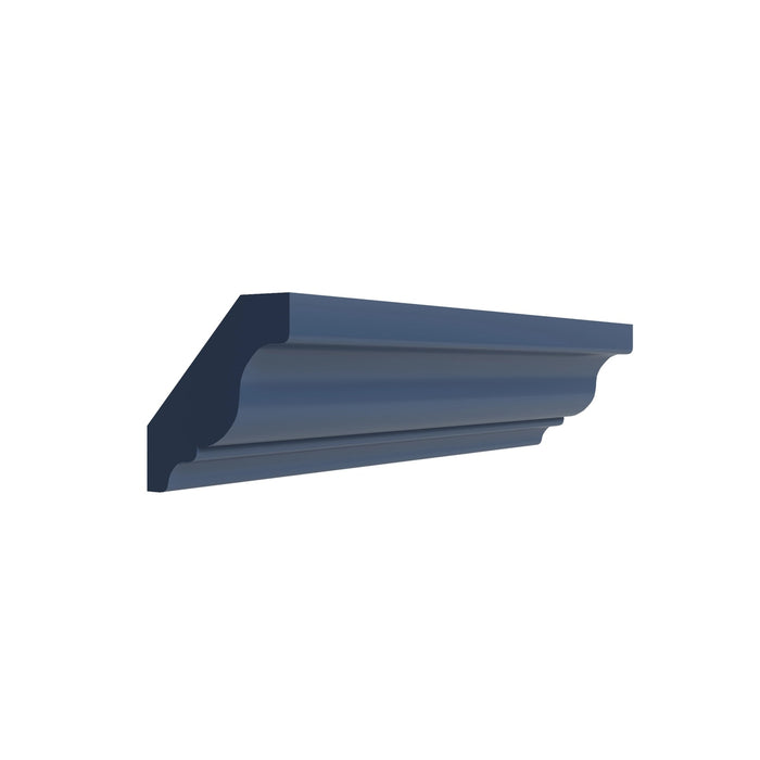 Metro Cove large crown molding, 96" W x 3.25" H x 2.625" D, ViaWood Cabinets item BCM8