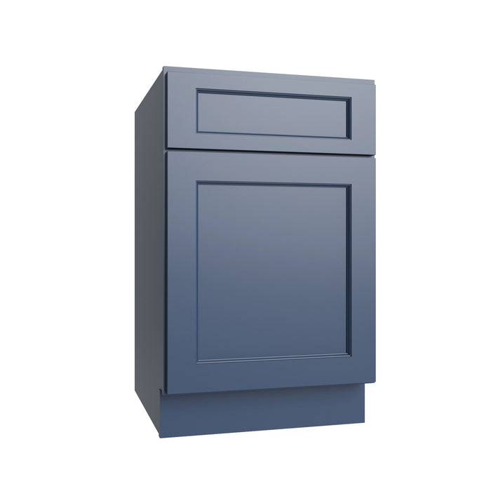 Metro Cove single door vanity base, 12" W x 34.5" H x 21" D, ViaWood Cabinets item VB12
