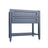 Metro Cove open shelf vanity sink base, 36" W x 34.5" H x 21" D, ViaWood Cabinets item VSBOS36