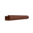 Studio Walnut bottom edge molding, 96" W x 0.75" H x 1.125" D, ViaWood Cabinets item BEM8