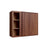 Studio Walnut blind wall cabinet, 30" W x 30" H x 12" D, ViaWood Cabinets item BW3030