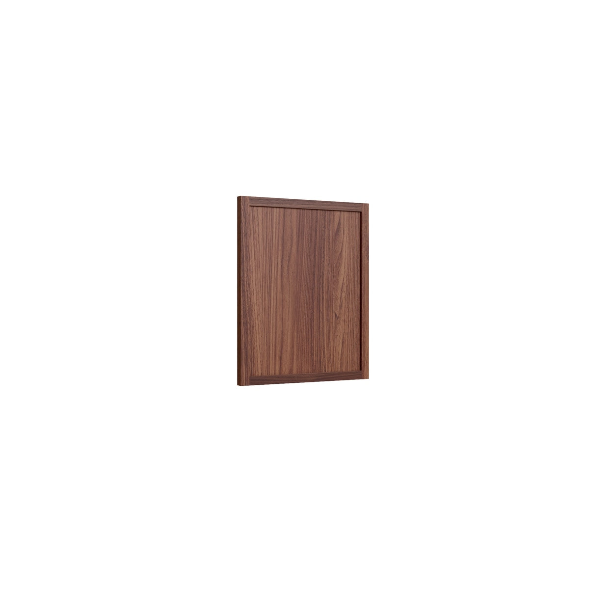 Studio Walnut decorative base/wall panel, 11.5" W x 13.75" H x 0.75" D, ViaWood Cabinets item DWP1215