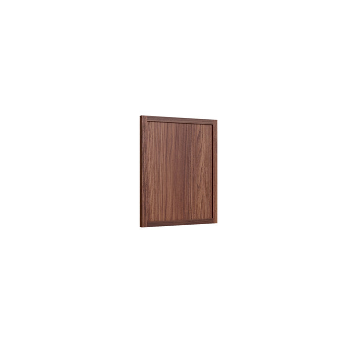 Studio Walnut decorative base/wall panel, 11.5" W x 13.75" H x 0.75" D, ViaWood Cabinets item DWP1215