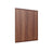 Studio Walnut decorative base/wall panel, 11.5" W x 28.75" H x 0.75" D, ViaWood Cabinets item DWP1230