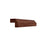 Studio Walnut transitional light rail molding, 96" W x 2.25" H x 1.625" D, ViaWood Cabinets item LRMT8