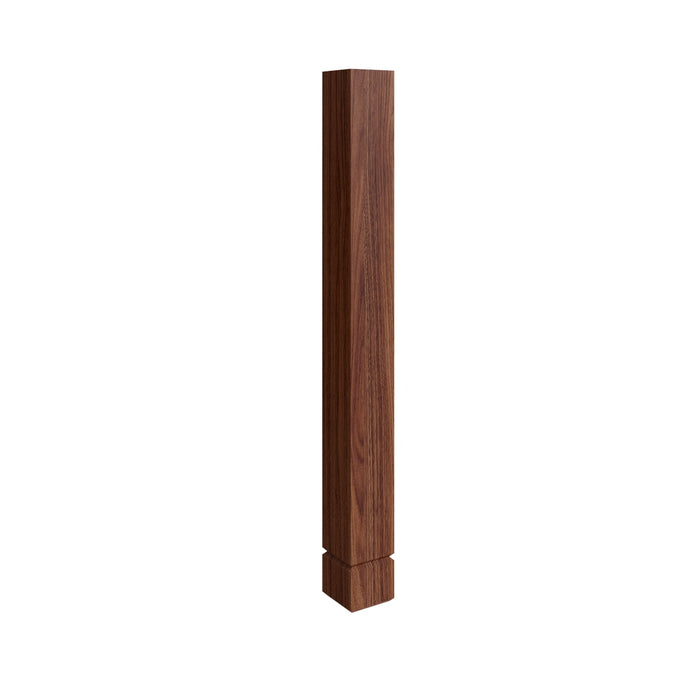 Studio Walnut turned post, 3" W x 35.5" H x 3" D, ViaWood Cabinets item TPOST