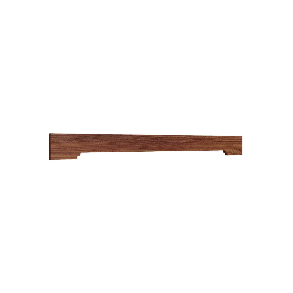Studio Walnut 37-inch furniture valance, 37" W x 4.5" H x 0.75" D, ViaWood Cabinets item VFURN37