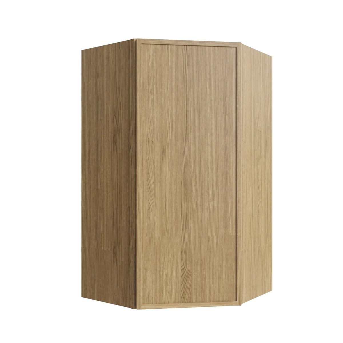Studio Oak corner wall cabinet, 24" W x 42" H x 12" D, ViaWood Cabinets item CW2442